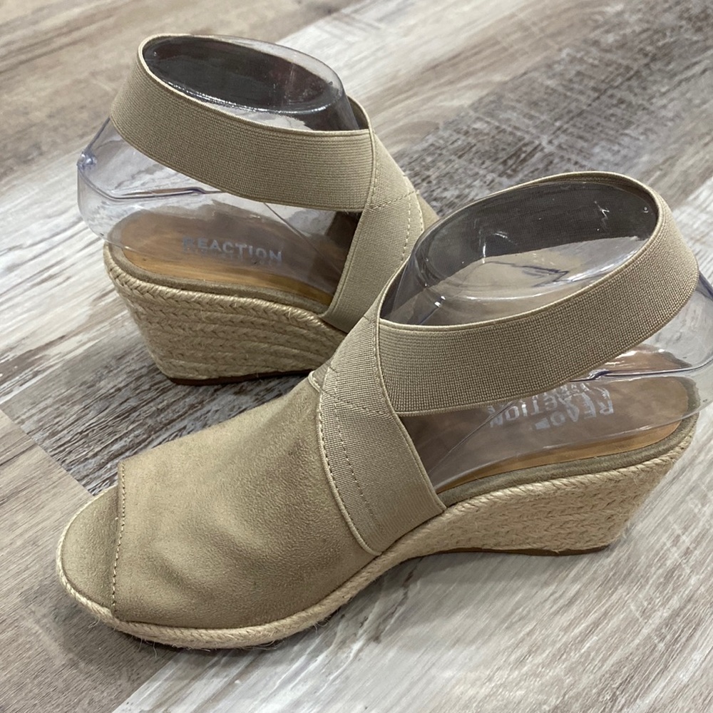 Kenneth Cole Reaction Crissa Open Toe Espadrille Wedge